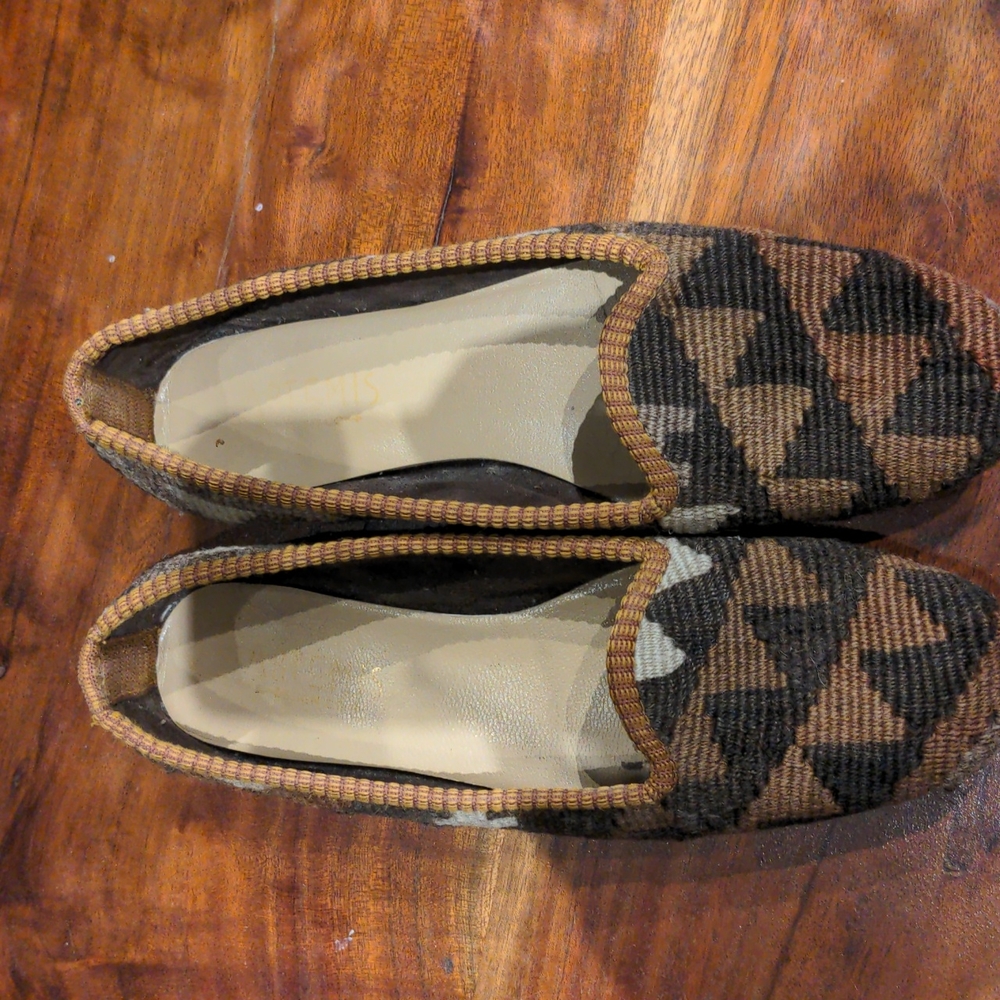 Sz 9 Artemis Design Kilim Loafers